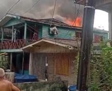 Incêndio atinge imóvel e deixa três famílias desalojadas no Igarapé da Fortaleza
