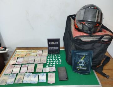 Motociclista “delivery do tráfico” é preso com drogas na zona norte de Macapá