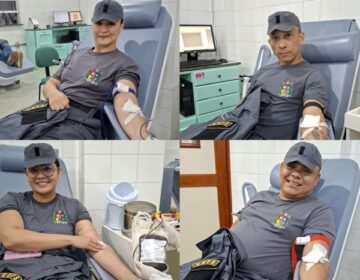 PMs doam sangue após comoção com acidente envolvendo aluno que caiu de prédio