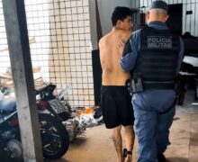 Em liberdade monitorada, “Cara Fina” é flagrado com diversas porções de drogas