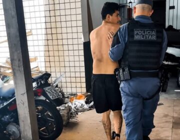 Em liberdade monitorada, “Cara Fina” é flagrado com diversas porções de drogas