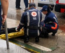 Estudante de 13 anos cai de escola particular e é internado em estado grave