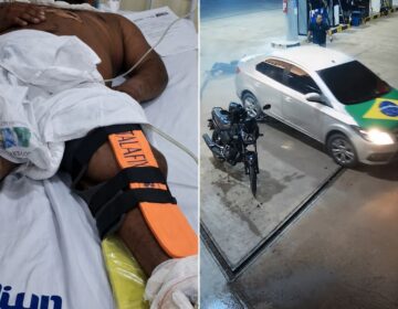 Polícia busca por motorista que atropelou vidraceiro 5 vezes; vítima passa por cirurgia