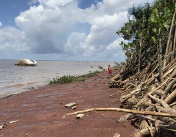 Marinha esclarece mistério sobre barco naufragado em frente a Macapá