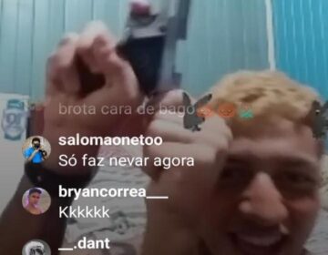 De tornozeleira, suspeito conhecido por fazer lives com armas morre em confronto