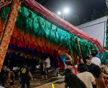 Desabamento de estrutura durante festa junina em Breves deixa uma mulher morta e vários feridos