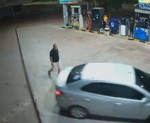 Homem é atropelado 5 vezes após discussão em posto de combustíveis