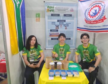 Estudantes de Santana usam fibra de arumã para criar alternativa ao MDF e conquistam prêmio nacional
