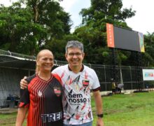 Novo placar eletrônico estreia no Augustão durante vitória do Trem pela Série D