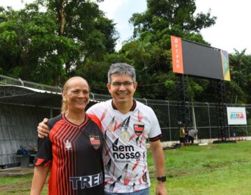 Novo placar eletrônico estreia no Augustão durante vitória do Trem pela Série D