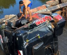 DNIT culpa excesso de peso por acidente em ponte; tráfego é liberado para carros