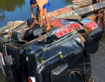 DNIT culpa excesso de peso por acidente em ponte; tráfego é liberado para carros