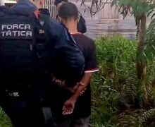 Traficante é preso ao tentar se livrar de drogas em área alagada do Congós