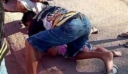 Criança que estava com avó morta em colisão segue lutando pela vida
