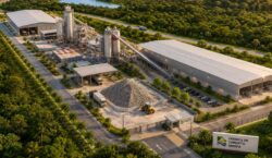 Com investimento de R$ 120 milhões, primeira fábrica de cimento do Amapá começa a ser instalada em Santana