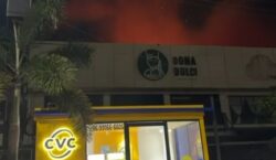 CBM diz que incêndio que destruiu parte de restaurante começou pela cozinha