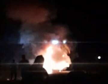 Incêndio destrói ônibus durante viagem entre Macapá e Laranjal do Jari