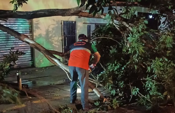 Temporal causa estragos e assusta moradores no Amapá