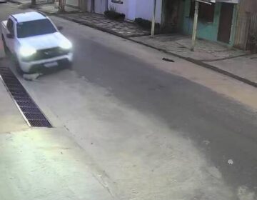 Motorista é suspeito de passar propositalmente por cima de cachorro com caminhonete