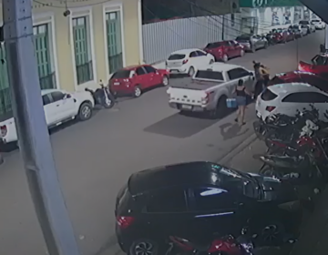 Motorista que fugiu após atropelar policial do Bope com filho de 2 anos no colo é procurado