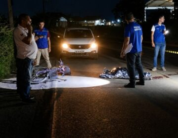Mulher morre atropelada em trecho sem iluminação da AP-440