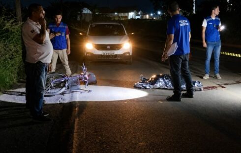 Mulher morre atropelada em trecho sem iluminação da AP-440