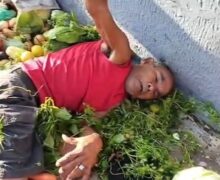 Motorista avança sinal, bate em carro e atropela feirantes em Belém