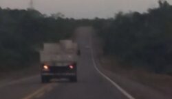 Motorista embriagado é preso após dirigir caçamba em zigue-zague em estrada do AP