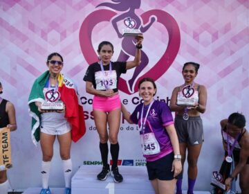 Pedra Branca promove corrida contra o feminicídio e celebra 20 anos da Lei Maria da Penha