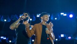 Em show com público 224 mil pessoas, Gusttavo Lima emociona em dueto com jovem do Amapá