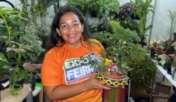 Lembrancinhas, mini jardins e cura: o quintal que virou atração na Expofeira do Amapá