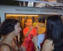 Designer cria coleção de souvenirs turísticos do AP e transforma kombi em loja móvel