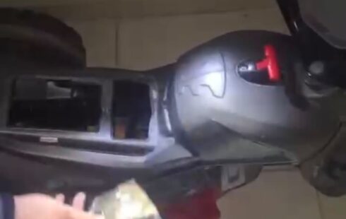 Drogas são escondidas em velocípede e dois acabam presos no Macapaba 2