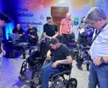 Equatorial doa cadeiras motorizadas para pessoas com deficiência no Amapá