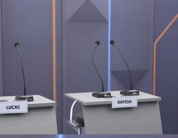 Alliny critica ausência de Lucas em debate da Globo: “Púlpito vazio, mandato vazio”