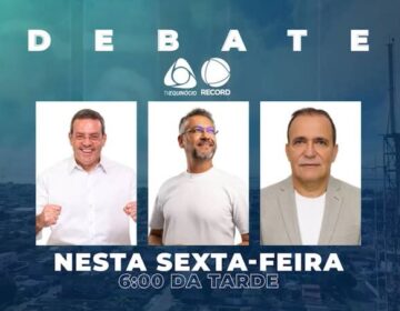 Clécio, Furlan e Marcos estão confirmados no debate da Record