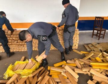 TOR da PM Amapá intercepta carro com 650 kg de drogas em operação integrada