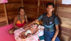 Família de bebê com traqueostomia compra casa sem energia e pede socorro