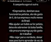 ‘Não ajudar fodido se for petista’: empresário que incentivou demissão de eleitores é investigado