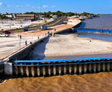 Nova Orla do Aturiá ganha praia artificial com 100 metros de extensão