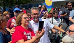 “Agradeço a Deus pela campanha, a virada chegou”, diz Clécio ao votar em Macapá