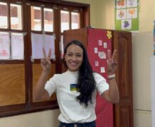 Sem ir a debates, Rayssa vota e diz que vai defender a força das mulheres no Senado