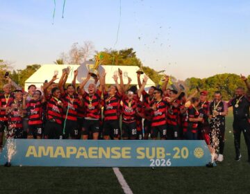 Trem conquista o Sub-20 em partida de estreia do VAR no Amapá